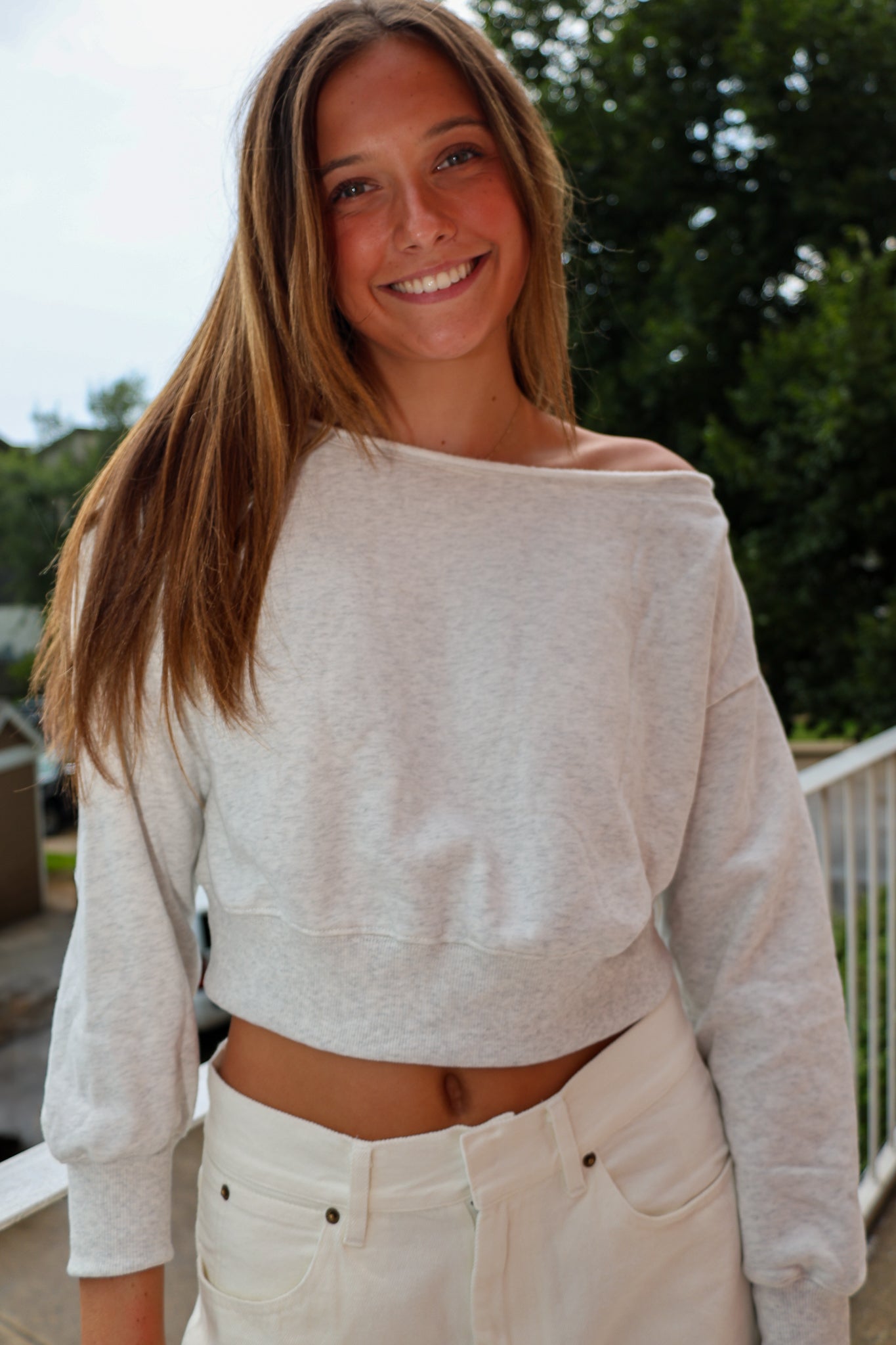 Alina Cropped Sweatshirt