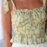 Candace Peplum Top