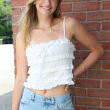 Claire Eyelet Top