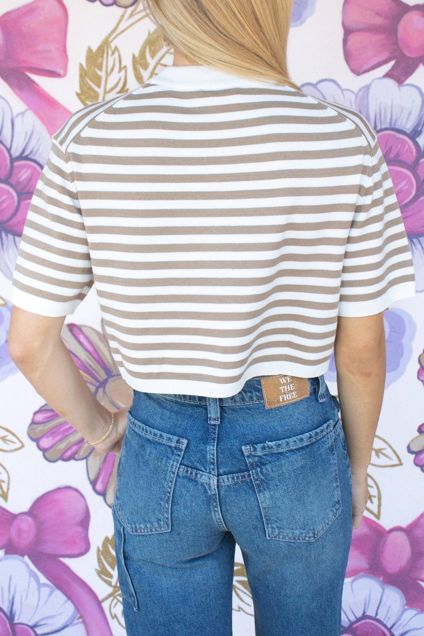 Jana Stripe Top