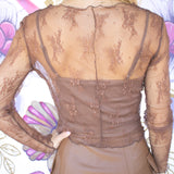 Meg Lace Top