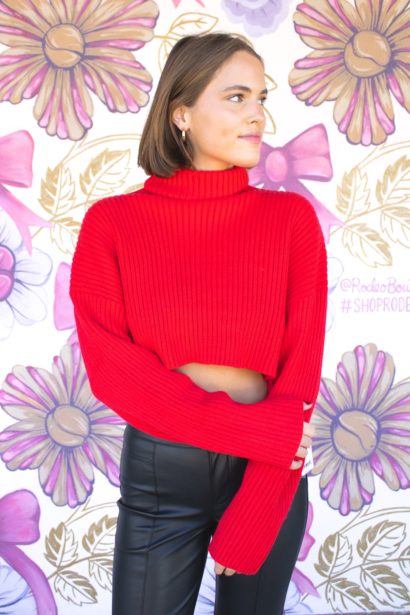 Belle Crop Sweater