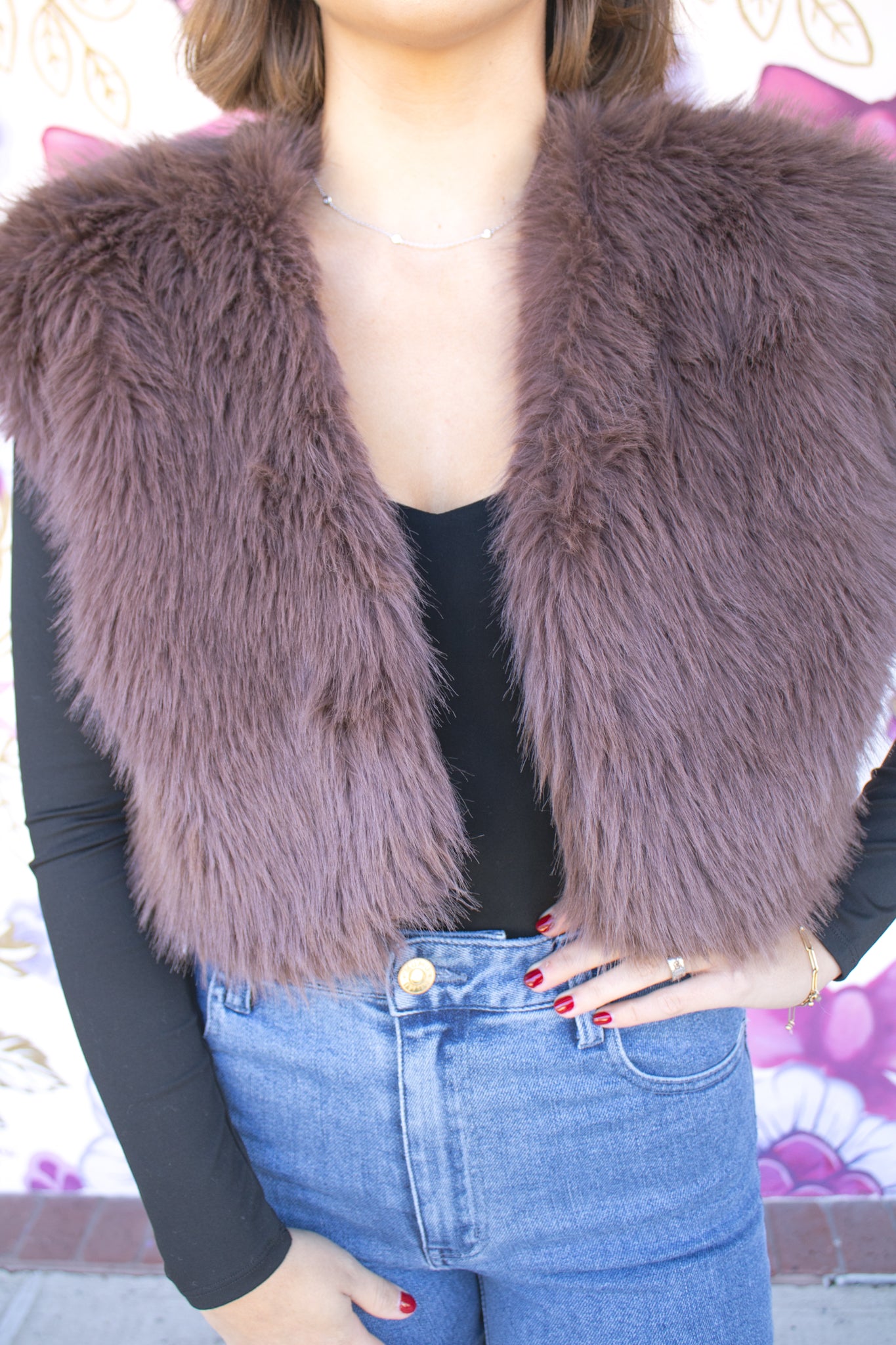 Mia Fur Vest