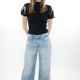 Jadyn Low Slung Palazzo Jeans