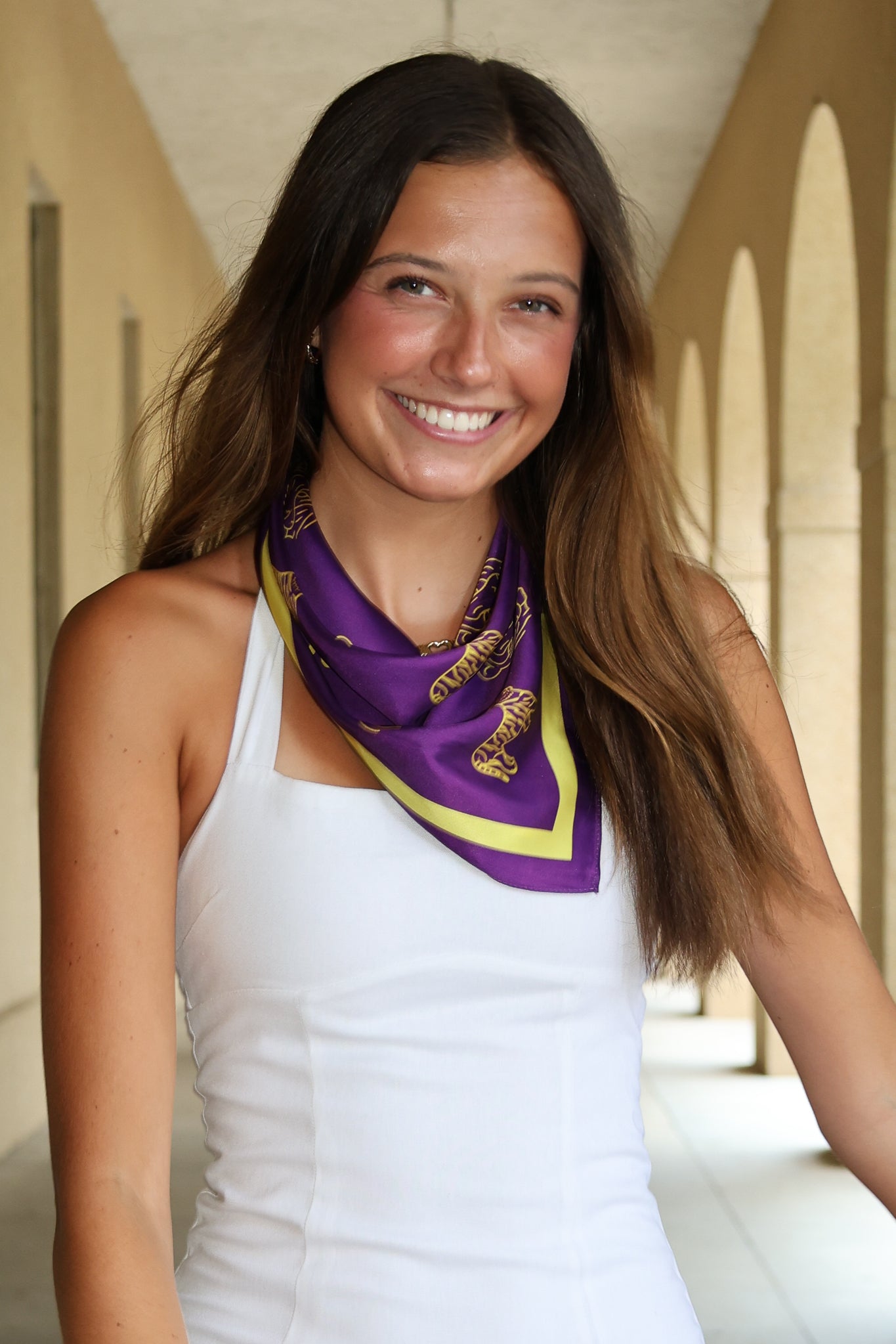 LSU Bandana Scarf