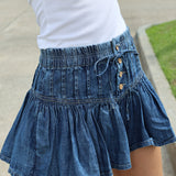 Roselle Denim Mini