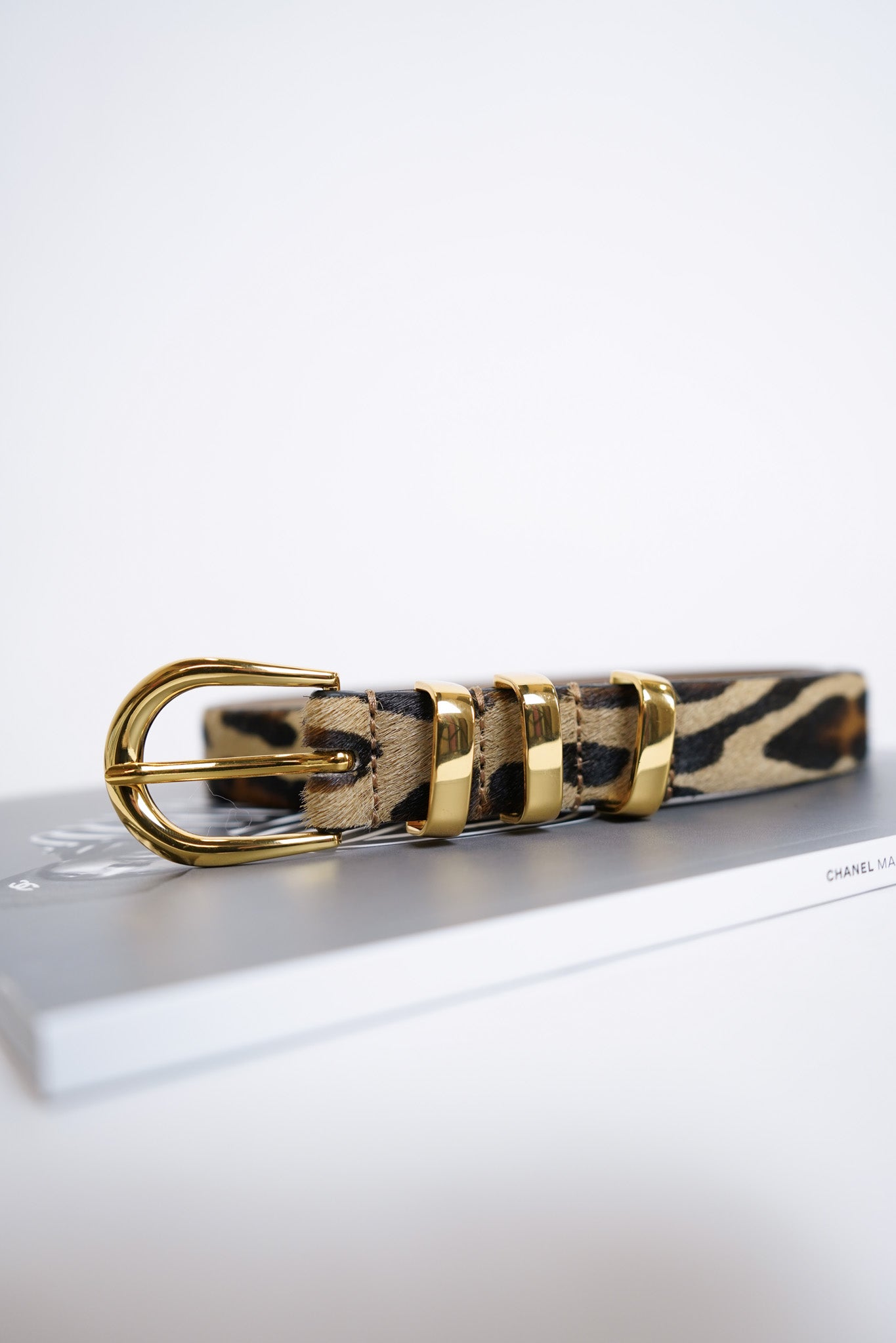 Kad Calf Hair Belt