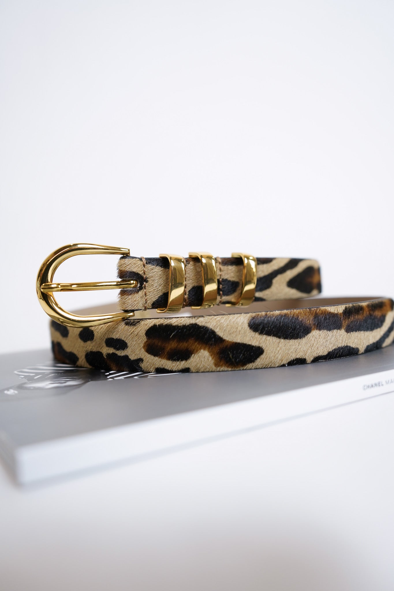 Kad Calf Hair Belt