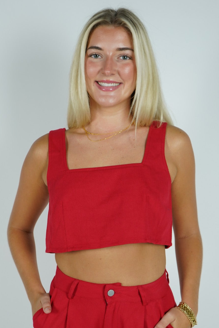 Leslie Crop Top