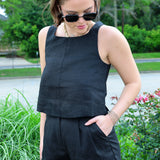 Thilda Linen Top