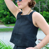 Thilda Linen Top