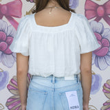 Jennifer Puff Sleeve top