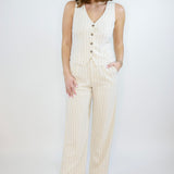 Bennett Pinstripe Pant