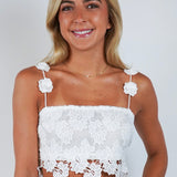 Bethany Crochet Top