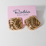 Basket Earrings - Large