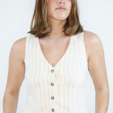 Belfort Pinstripe Vest