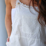 Abby Eyelet Romper