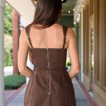 Bethany Skort Romper - Amanda Uprichard with a double-breasted button front at Rodéo Boutique