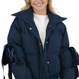 Bow Puffer Jacket