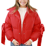 Bow Puffer Jacket