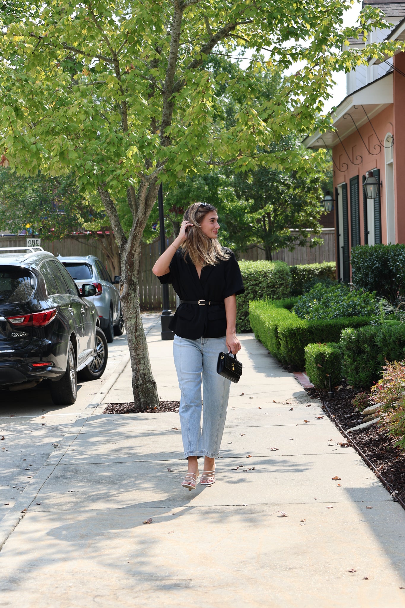 Carley Blazer Top