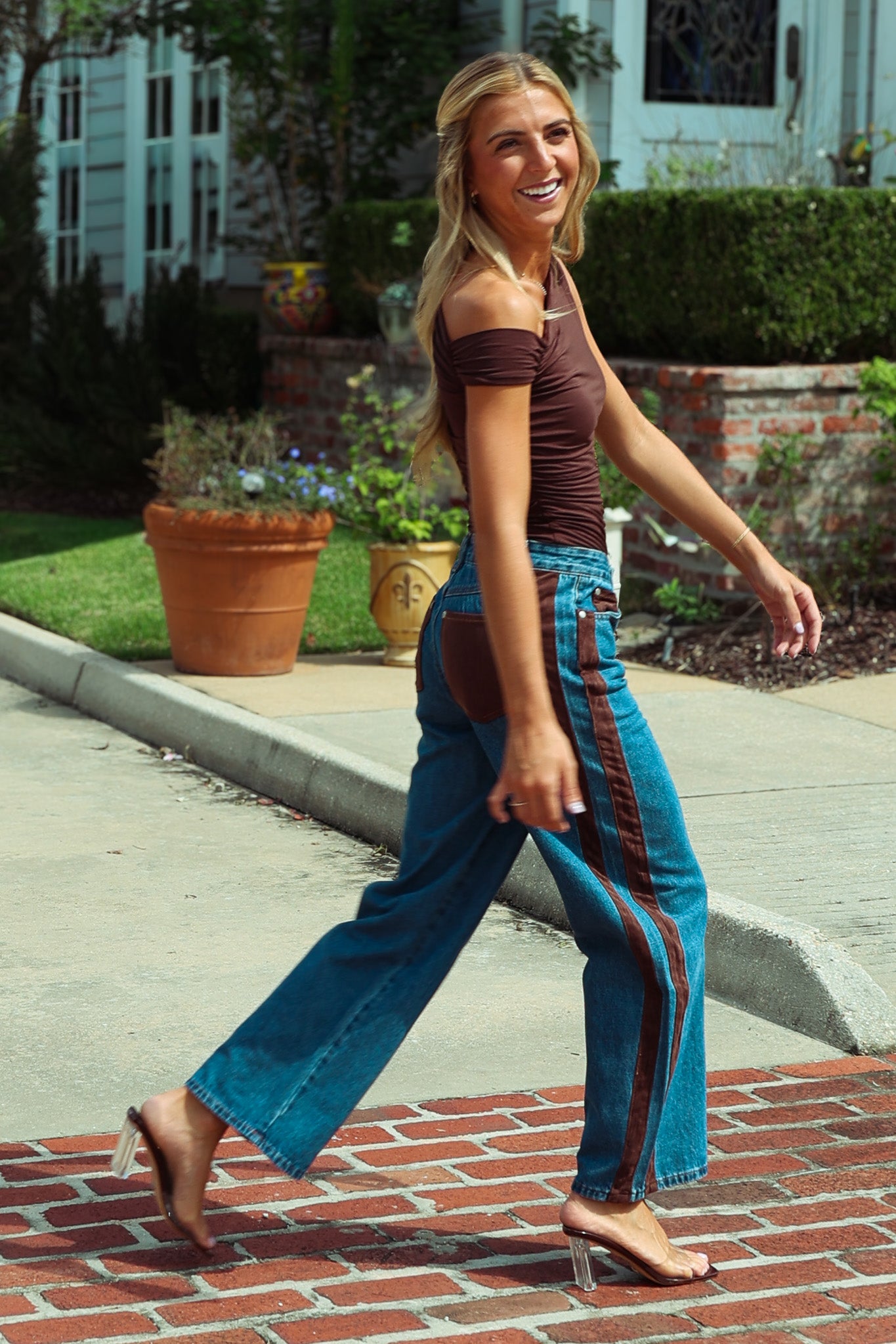 Caroline Denim Pant