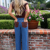 Caroline Denim Pant