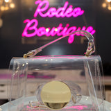 Clear Bag - Gold Round