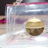 Clear Bag - Gold Round