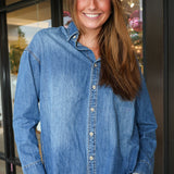 Erin Button Up Top