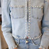 Emilie Pearl Denim Jacket