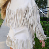 Farrah Fringe Jacket