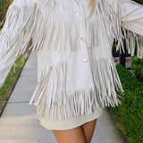 Farrah Fringe Jacket