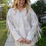 Farrah Fringe Jacket