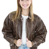 Farrah Leather Jacket