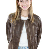 Farrah Leather Jacket