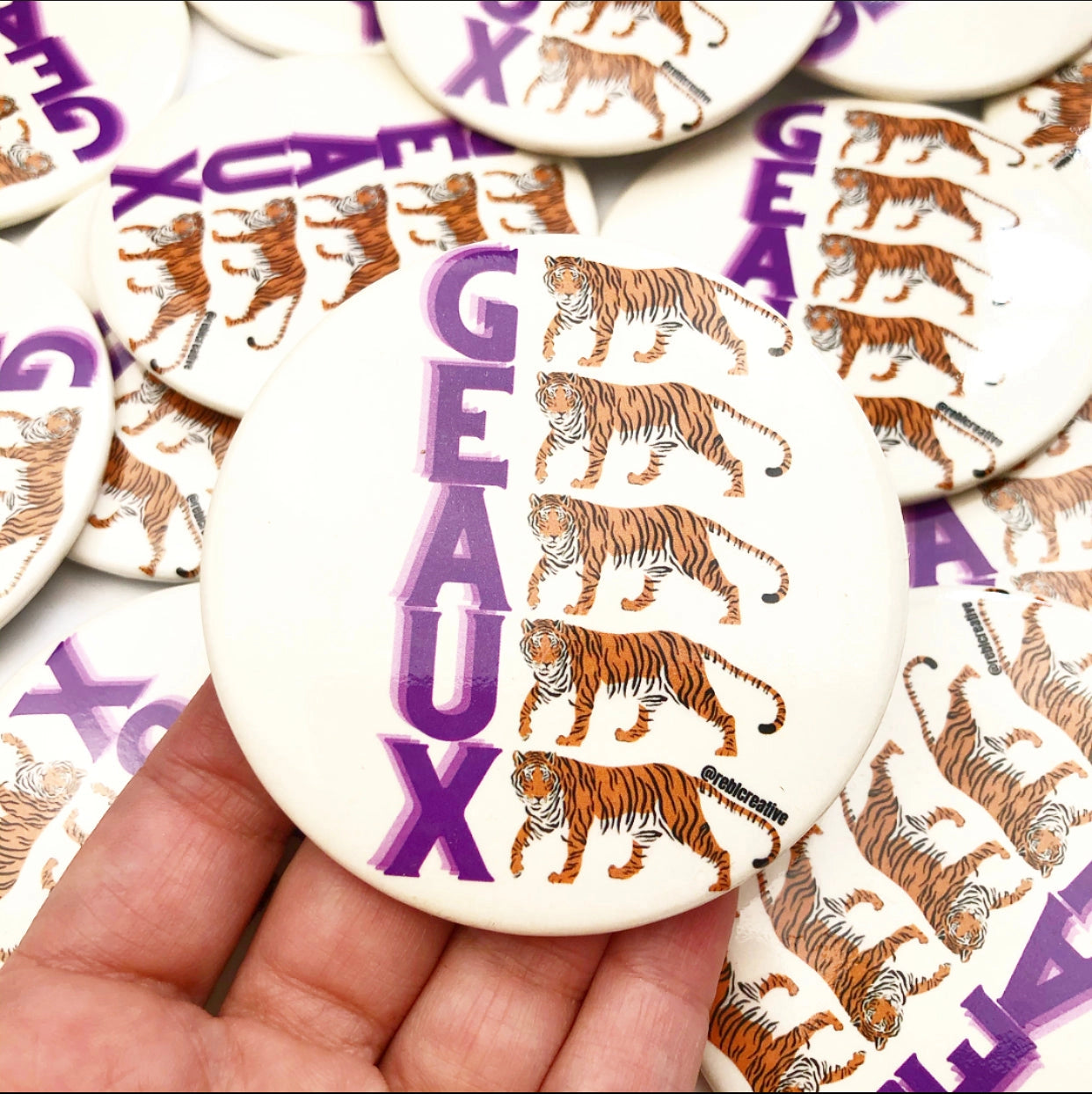 Game Day Button - GEAUX