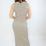 Gisele Stripe Midi Dress