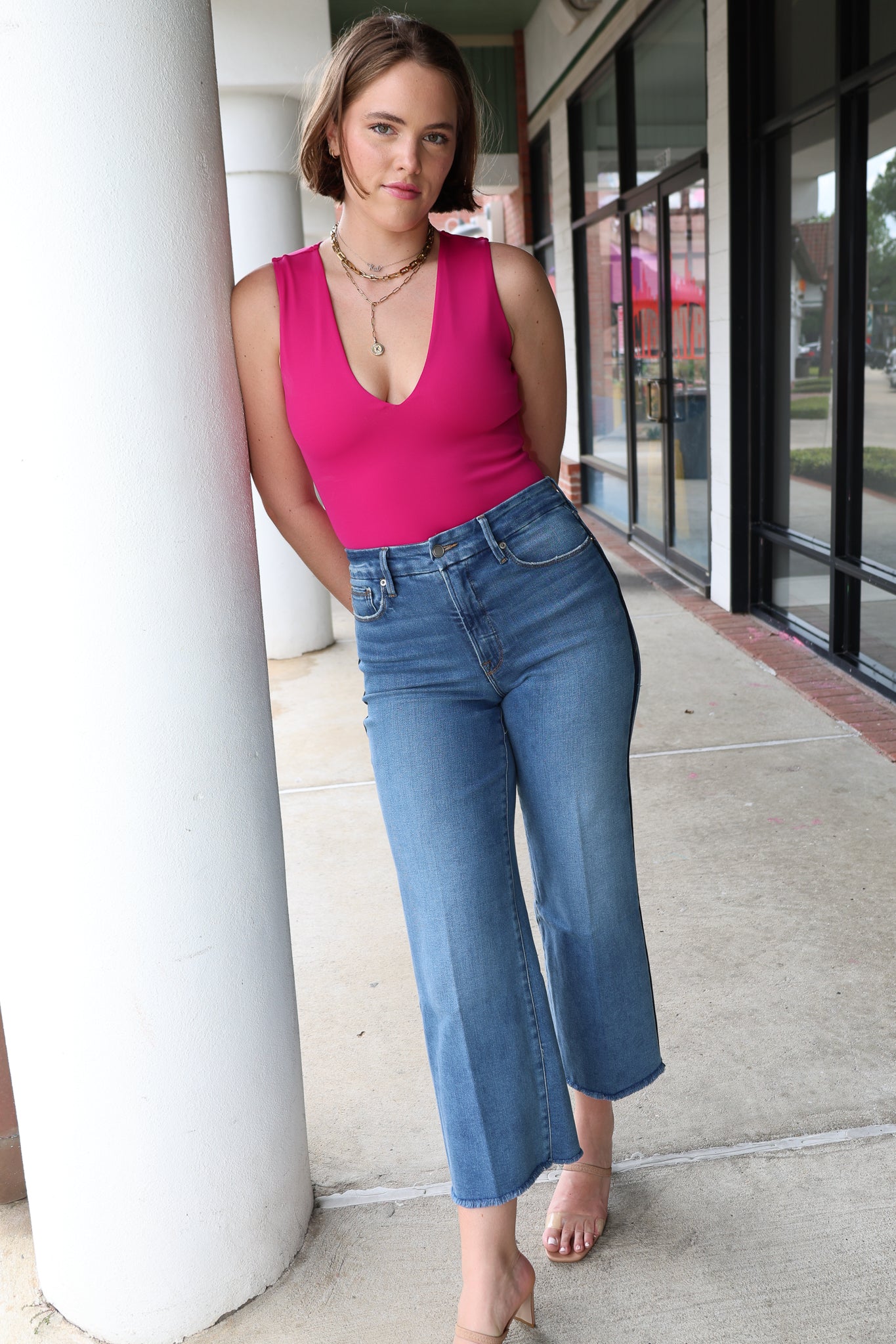 Good Palazzo Crop Tuxedo