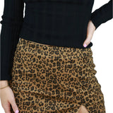 Haley Leopard Skirt