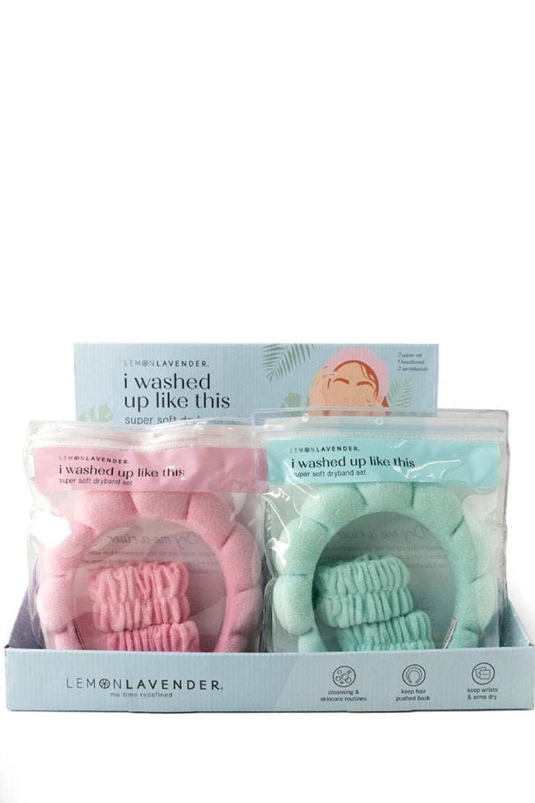Skincare Headband & Wristlet