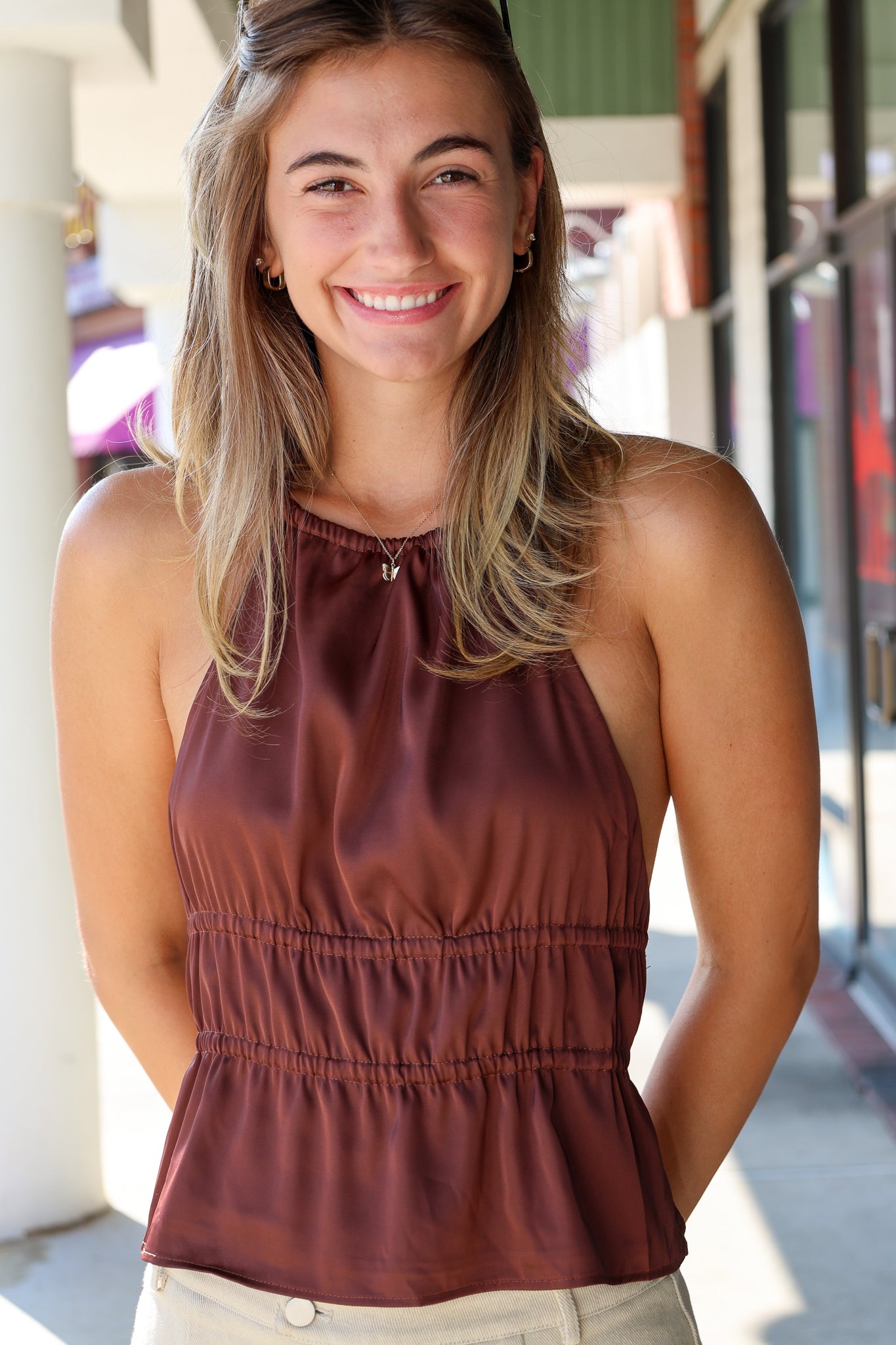 Heather Halter Top
