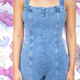 Katie Denim Romper