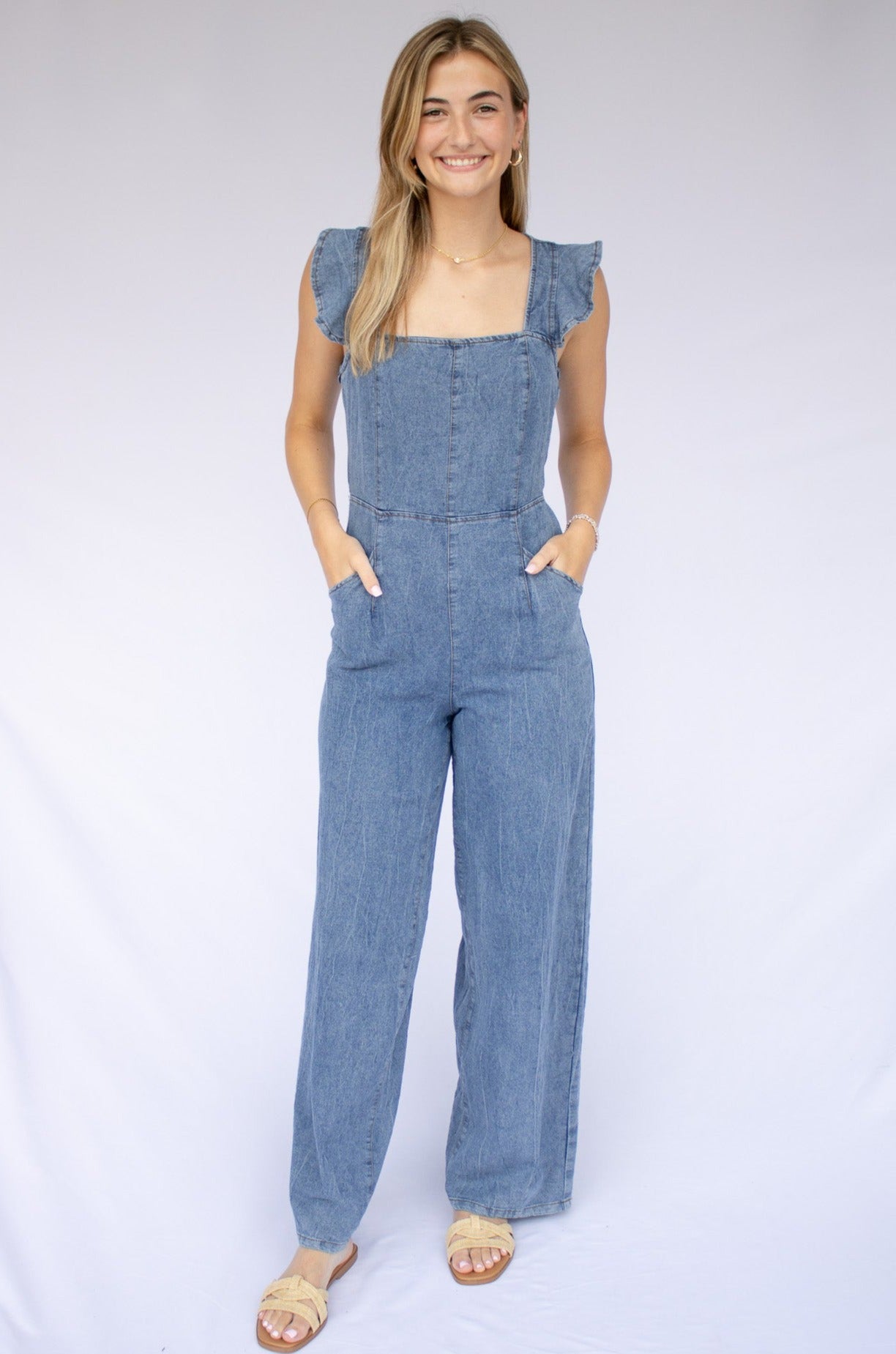 Denim Jumpsuit