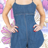 Jessica Denim Romper