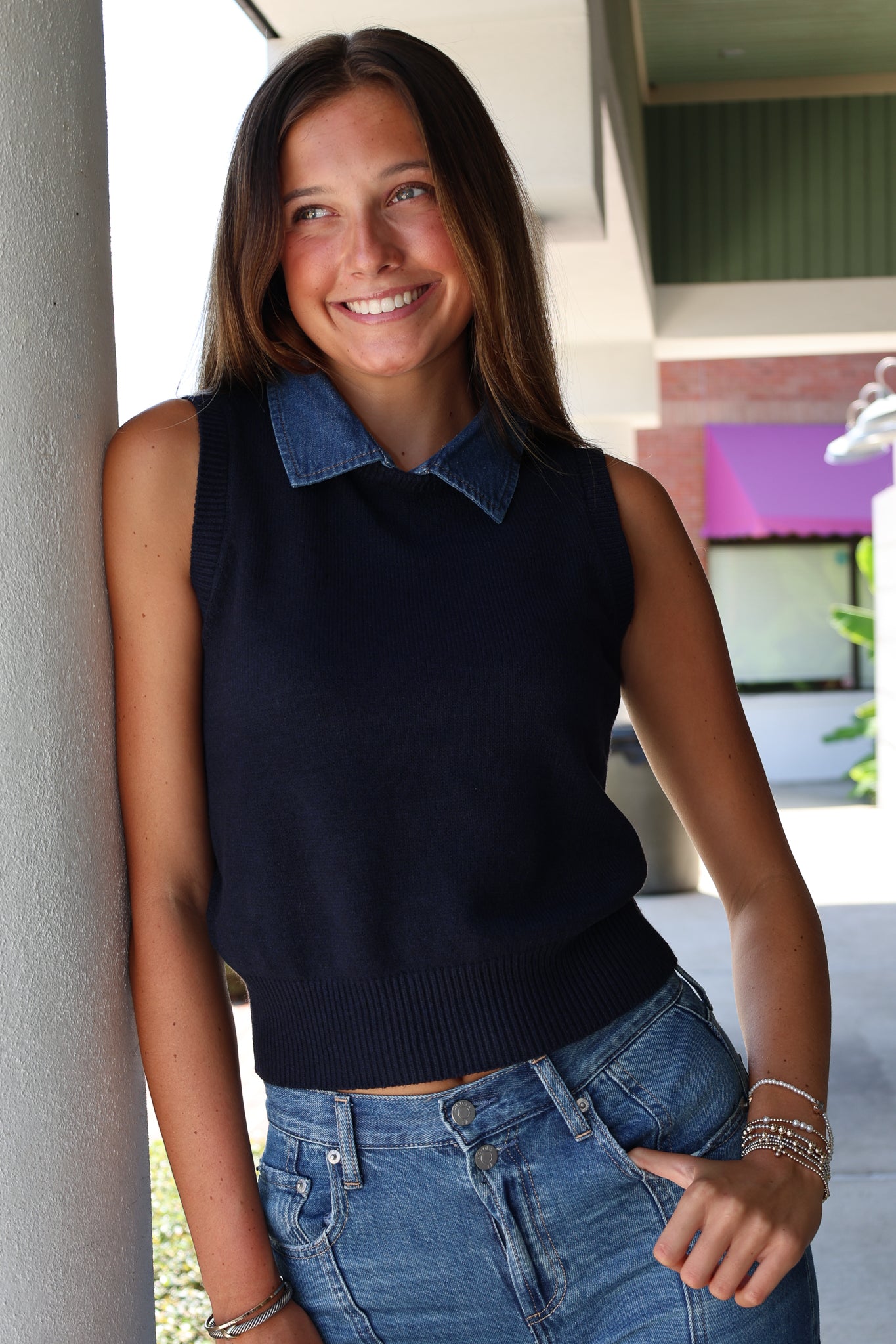 Jeane Sweater Vest