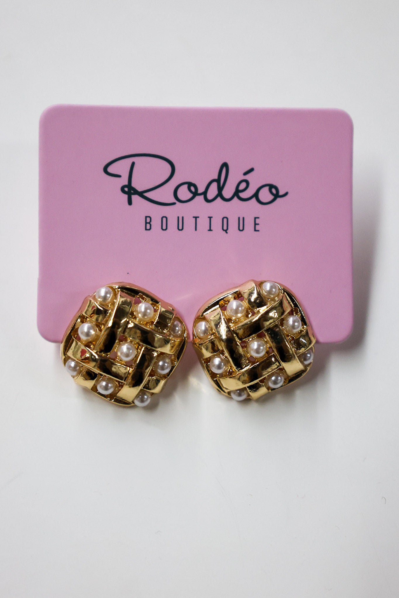 Basket Earrings - Small