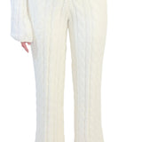 Paige Cable Knit Pant