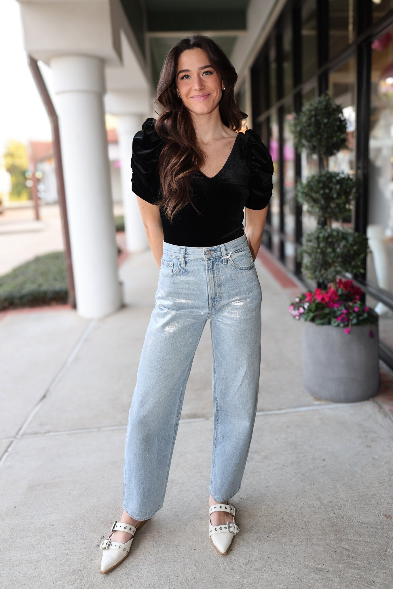 Kylie Velvet Bodysuit