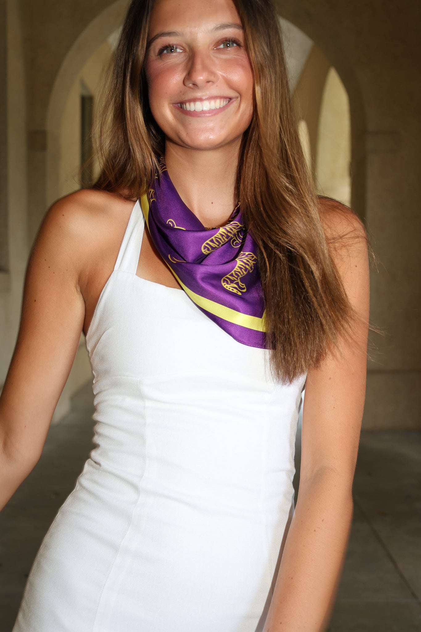LSU Bandana Scarf